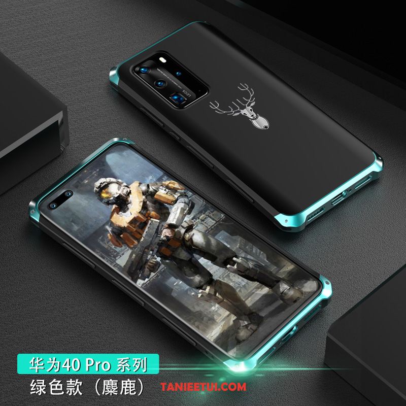 Etui Huawei P40 Pro Telefon Komórkowy Metal All Inclusive, Futerał Huawei P40 Pro Wysoki Koniec Nubuku Kreatywne