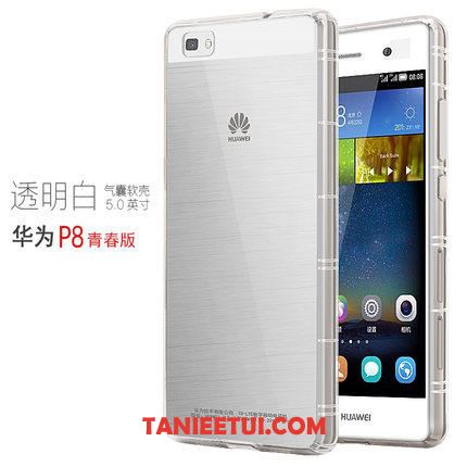 Etui Huawei P8 Cienkie Telefon Komórkowy Silikonowe, Pokrowce Huawei P8 Anti-fall Wysoki Złoto