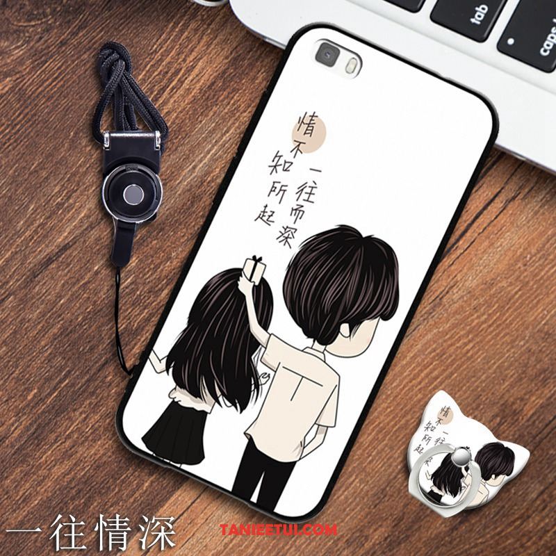 Etui Huawei P8 Lite Telefon Komórkowy Silikonowe Anti-fall, Obudowa Huawei P8 Lite Szary Młodzież Miękki
