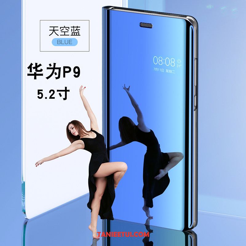 Etui Huawei P9 Niebieski Kreatywne All Inclusive, Pokrowce Huawei P9 Pu Ochraniacz Telefon Komórkowy