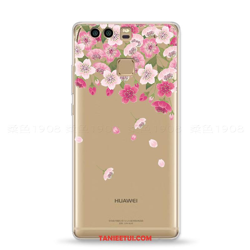 Etui Huawei P9 Świeży Różowe Miękki, Obudowa Huawei P9 Mały Telefon Komórkowy Relief