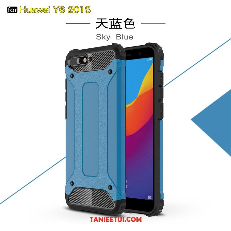 Etui Huawei Y6 2018 Anti-fall Silikonowe Szary, Obudowa Huawei Y6 2018 Telefon Komórkowy Balon Ochraniacz