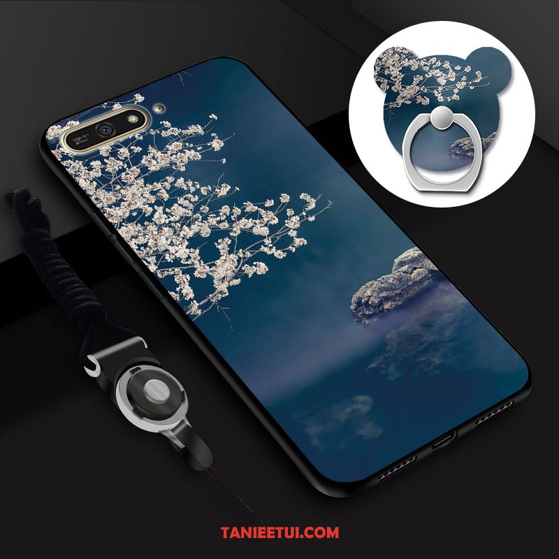 Etui Huawei Y7 2018 Miękki Telefon Komórkowy Osobowość, Futerał Huawei Y7 2018 Biały