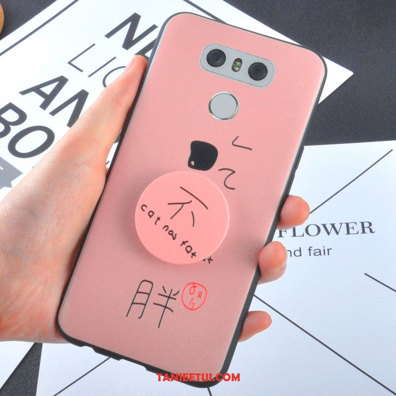 Etui Lg G6 Kreatywne Osobowość Telefon Komórkowy, Pokrowce Lg G6 Modna Marka Ochraniacz Różowe