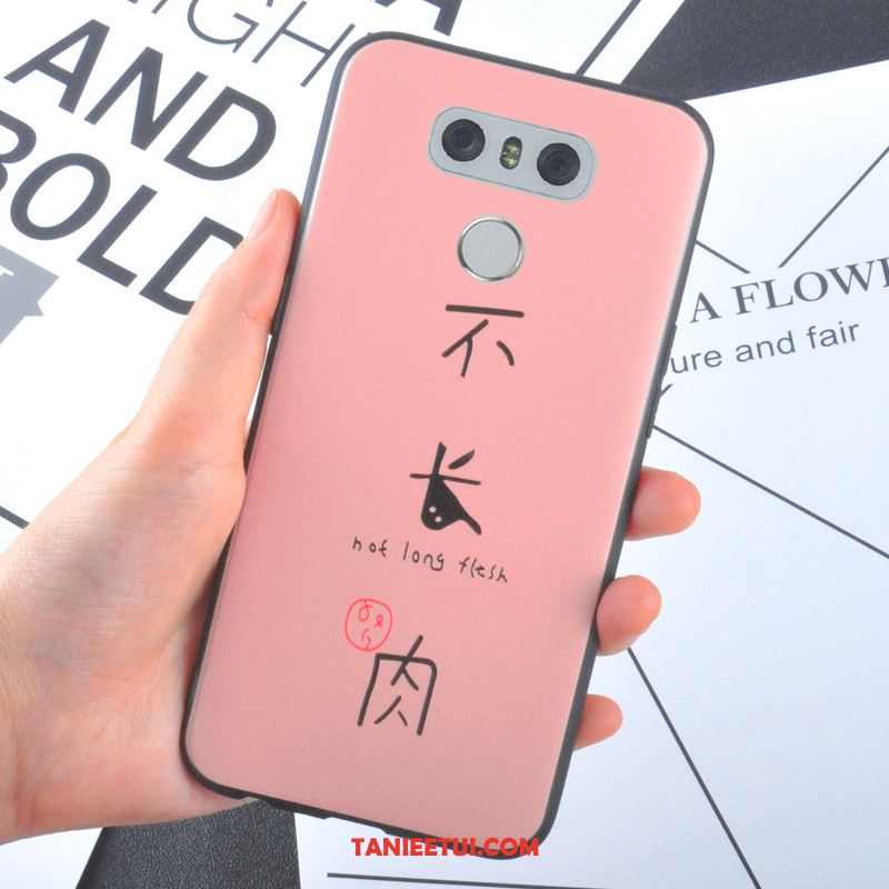 Etui Lg G6 Kreatywne Osobowość Telefon Komórkowy, Pokrowce Lg G6 Modna Marka Ochraniacz Różowe