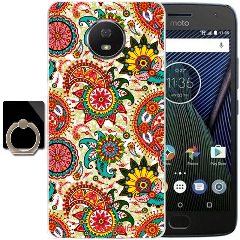 Etui Moto G5s Plus Kolor Anti-fall Telefon Komórkowy, Futerał Moto G5s Plus All Inclusive Ochraniacz Silikonowe