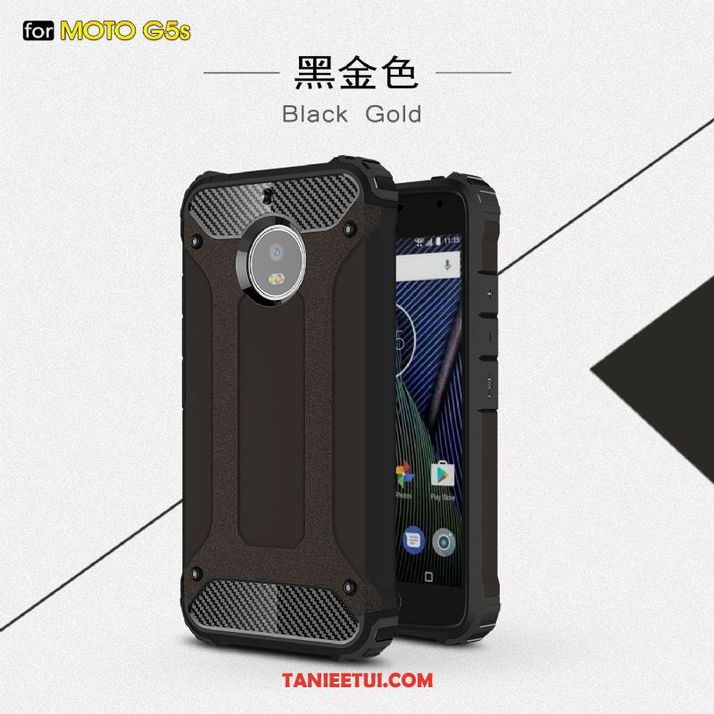Etui Moto G5s Złoto Miękki Anti-fall, Pokrowce Moto G5s Telefon Komórkowy Zielony Ochraniacz