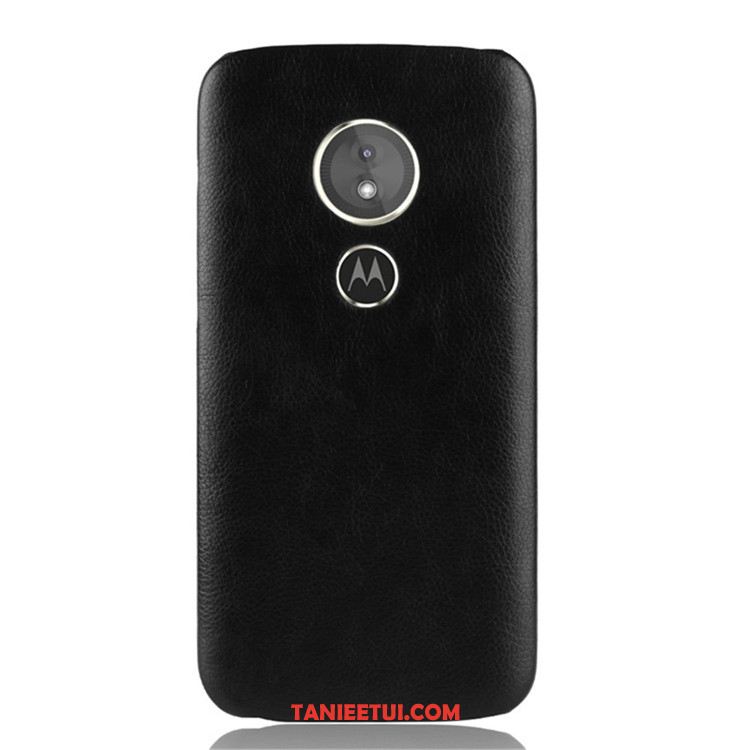 Etui Moto G6 Play Litchi Wzór Telefon Komórkowy, Pokrowce Moto G6 Play Trudno Ochraniacz Braun