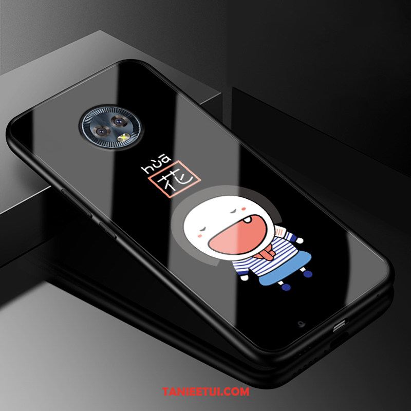 Etui Moto G6 Zakochani Czarny Telefon Komórkowy, Pokrowce Moto G6 Modna Marka Zielony Chiński Styl