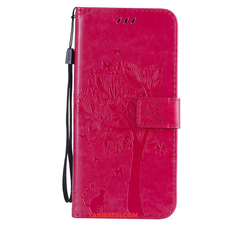 Etui Moto G7 Play Różowe Anti-fall Telefon Komórkowy, Obudowa Moto G7 Play Skórzany Futerał Miękki Ochraniacz