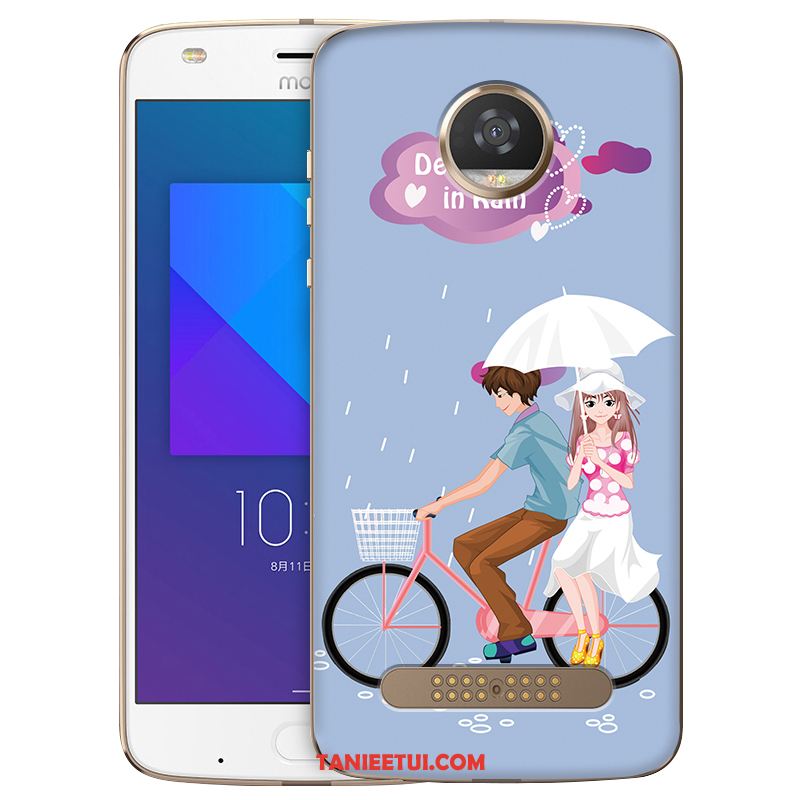 Etui Moto Z2 Play Miękki Niebieski Kolor, Obudowa Moto Z2 Play Telefon Komórkowy