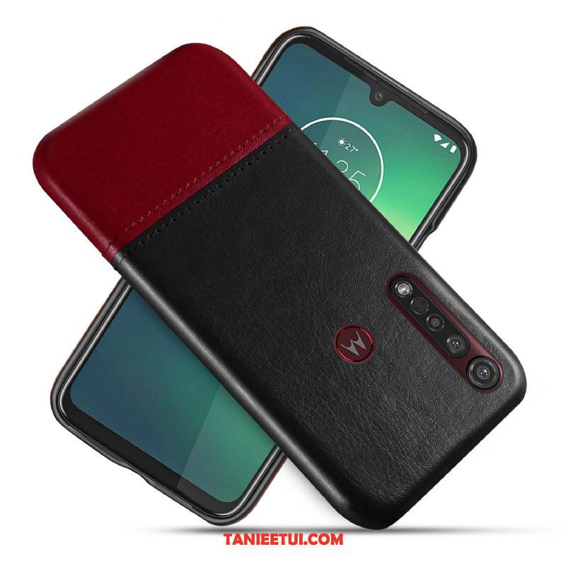 Etui Motorola One Macro Telefon Komórkowy Czarny Kreatywne, Obudowa Motorola One Macro Ochraniacz Bicolored Biznes