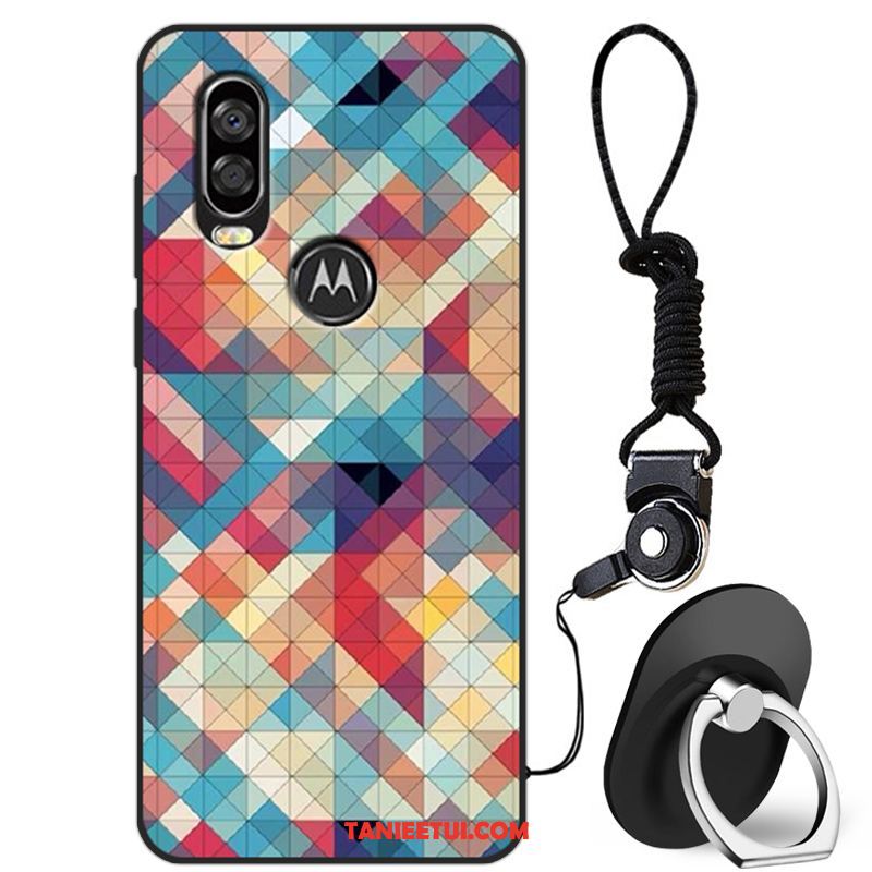 Etui Motorola One Vision Moda All Inclusive Silikonowe, Obudowa Motorola One Vision Kreatywne Anti-fall Modna Marka