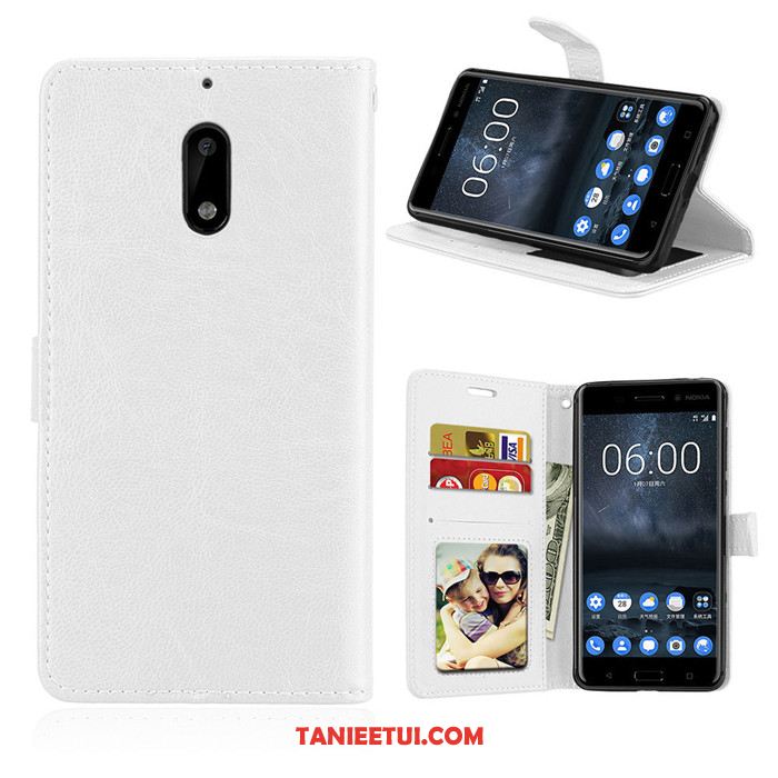 Etui Nokia 6 Portfel Niebieski Telefon Komórkowy, Pokrowce Nokia 6 Silikonowe Miękki Ochraniacz