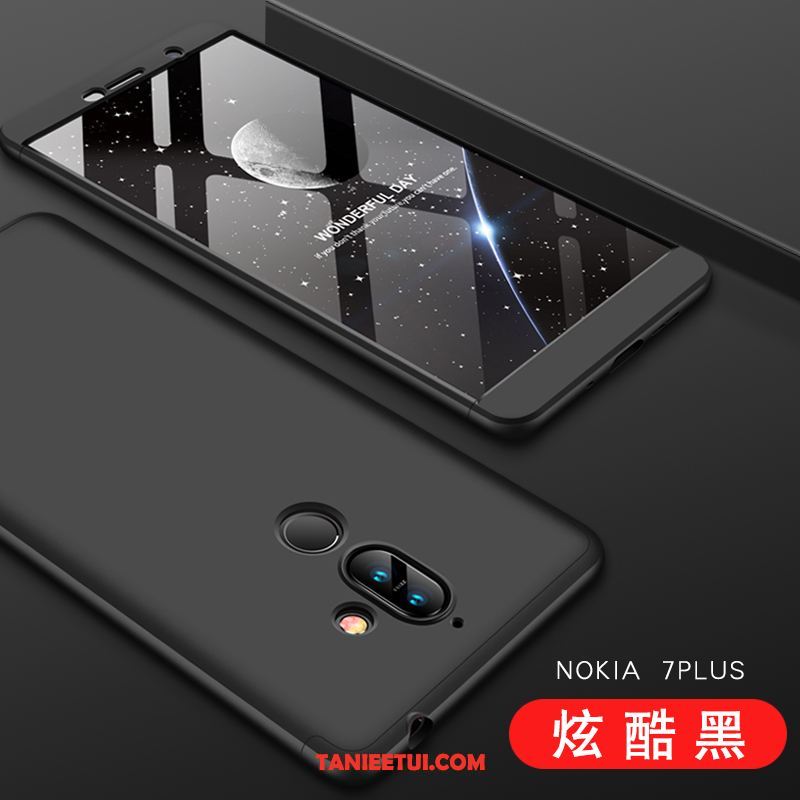 Etui Nokia 7 Plus Osobowość Kreatywne Nubuku, Futerał Nokia 7 Plus Modna Marka Silikonowe Miękki