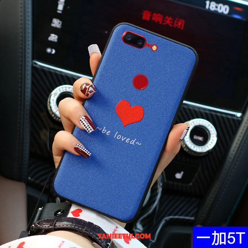 Etui Oneplus 5t Miłość Czerwony Modna Marka, Obudowa Oneplus 5t All Inclusive Anti-fall Telefon Komórkowy