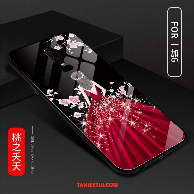 Etui Oneplus 6 Modna Marka Silikonowe Cienkie, Futerał Oneplus 6 Nowy Czerwony Telefon Komórkowy