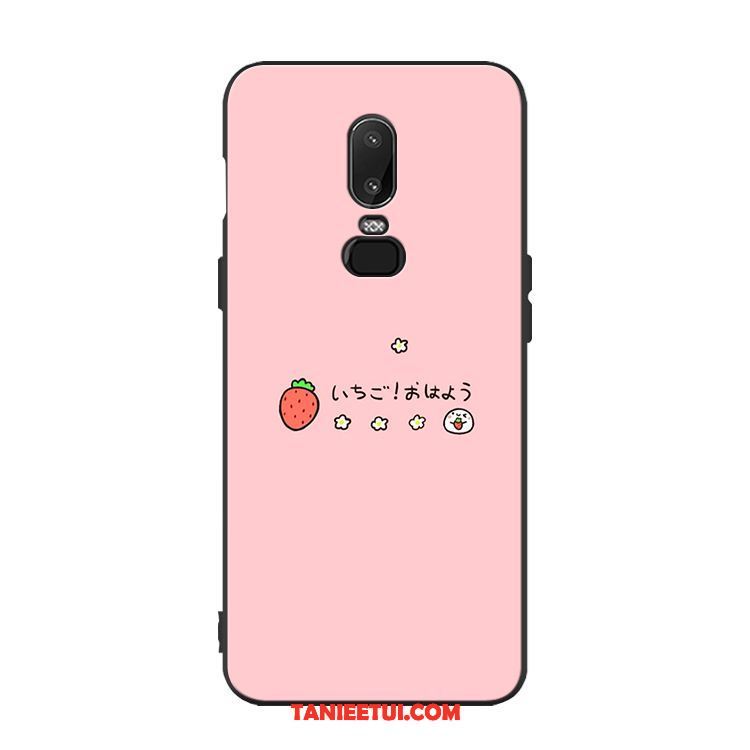 Etui Oneplus 6 Telefon Komórkowy Ochraniacz Piękny, Obudowa Oneplus 6 Anti-fall Różowe Wiszące Ozdoby
