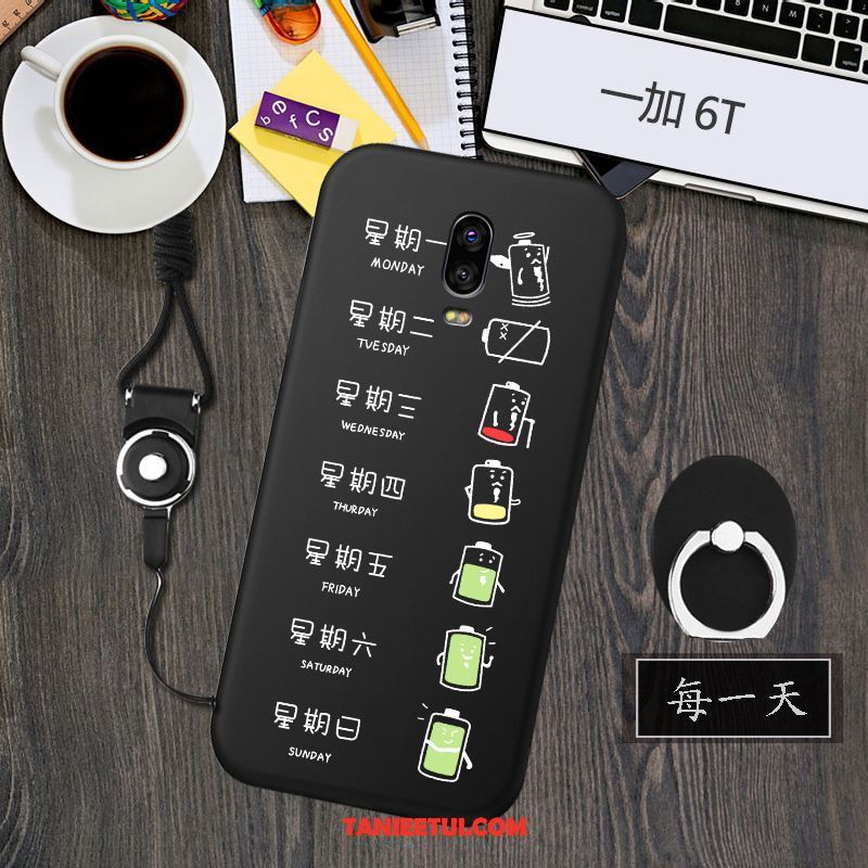 Etui Oneplus 6t Telefon Komórkowy Anti-fall Silikonowe, Pokrowce Oneplus 6t Ochraniacz Wzór Dostosowane