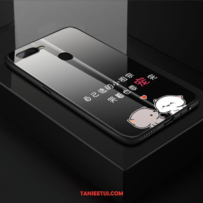 Etui Oppo Ax7 Telefon Komórkowy Szary Szkło, Futerał Oppo Ax7 Moda Anti-fall