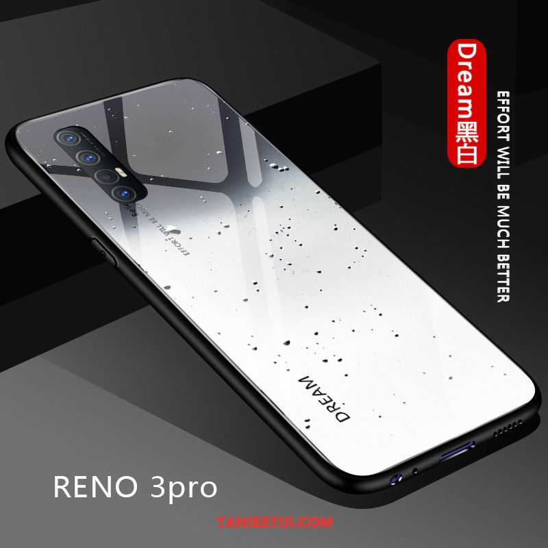 Etui Oppo Reno 3 Pro Silikonowe Modna Marka Anti-fall, Obudowa Oppo Reno 3 Pro Gradient Jednolity Kolor Zakochani