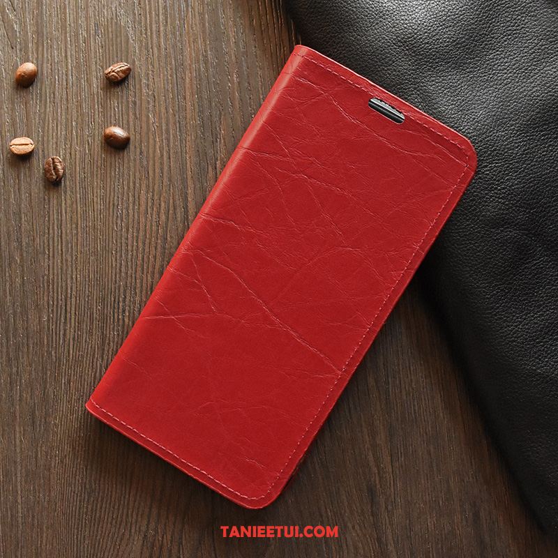 Etui Redmi Note 6 Pro Skóra Czerwony Każdego Dnia, Futerał Redmi Note 6 Pro Ochraniacz Telefon Komórkowy Różowe Beige