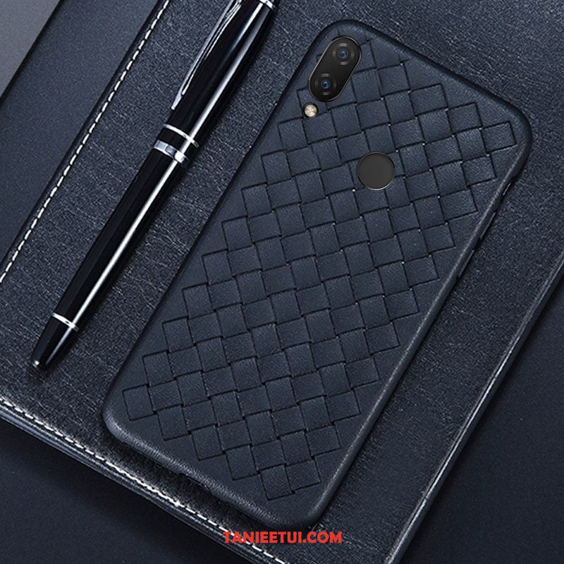 Etui Redmi Note 7 Ochraniacz Tendencja W Kratę, Obudowa Redmi Note 7 Telefon Komórkowy Oddychające Czerwony Beige