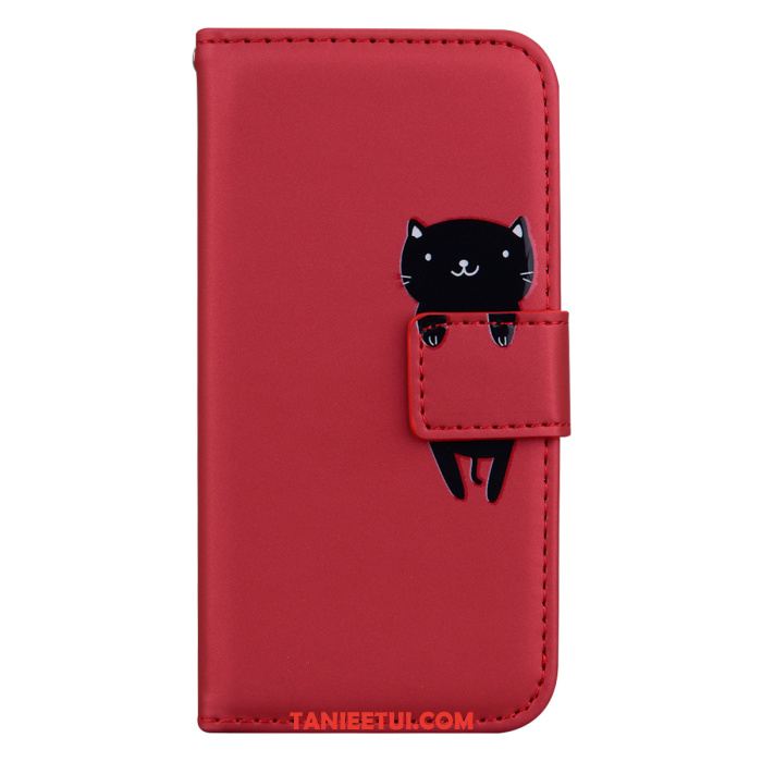 Etui Redmi Note 9 Pro Kreskówka Szary Telefon Komórkowy, Pokrowce Redmi Note 9 Pro Czerwony Karta Skórzany Futerał Beige