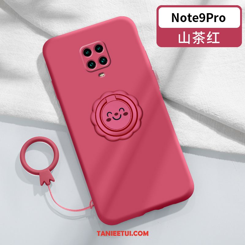 Etui Redmi Note 9 Pro Nubuku Cienka Nowy, Obudowa Redmi Note 9 Pro Ring All Inclusive Magnetyzm Beige