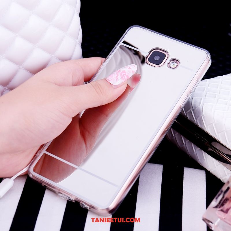 Etui Samsung Galaxy A3 2017 Gwiazda Wspornik Ochraniacz, Obudowa Samsung Galaxy A3 2017 Anti-fall Różowe Złoto Telefon Komórkowy