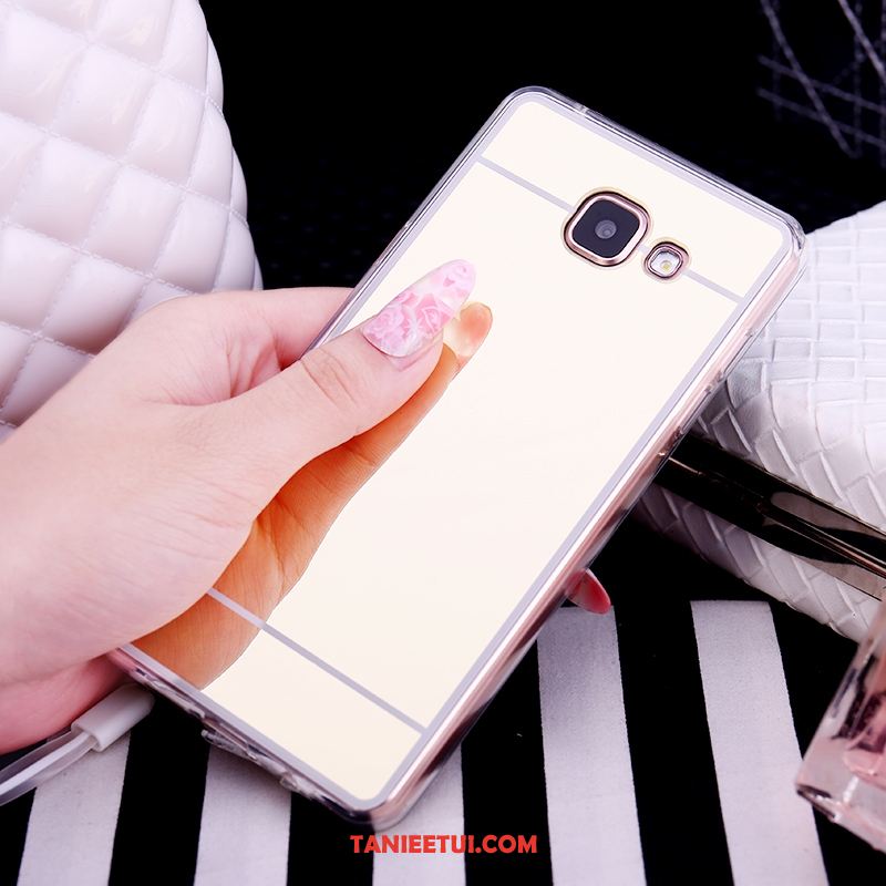 Etui Samsung Galaxy A3 2017 Gwiazda Wspornik Ochraniacz, Obudowa Samsung Galaxy A3 2017 Anti-fall Różowe Złoto Telefon Komórkowy