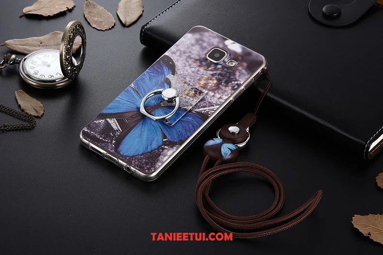 Etui Samsung Galaxy A5 2016 Szkło Hartowane Filmy Purpurowy, Obudowa Samsung Galaxy A5 2016 Gwiazda Telefon Komórkowy