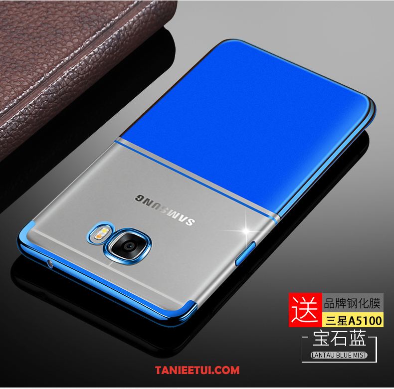 Etui Samsung Galaxy A5 2016 Tendencja Telefon Komórkowy Niebieski, Futerał Samsung Galaxy A5 2016 Cienka Miękki Gwiazda