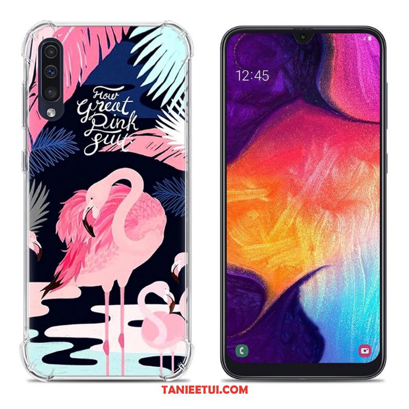 Etui Samsung Galaxy A50 Różowe Telefon Komórkowy Kolor, Obudowa Samsung Galaxy A50 Ochraniacz Kreatywne Miękki