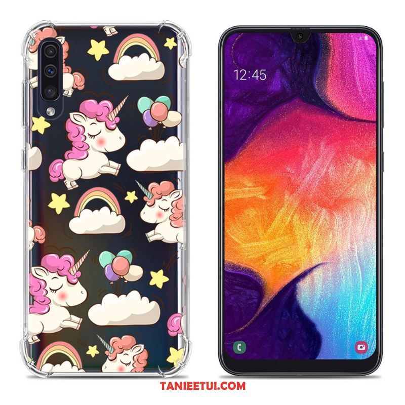 Etui Samsung Galaxy A50 Różowe Telefon Komórkowy Kolor, Obudowa Samsung Galaxy A50 Ochraniacz Kreatywne Miękki