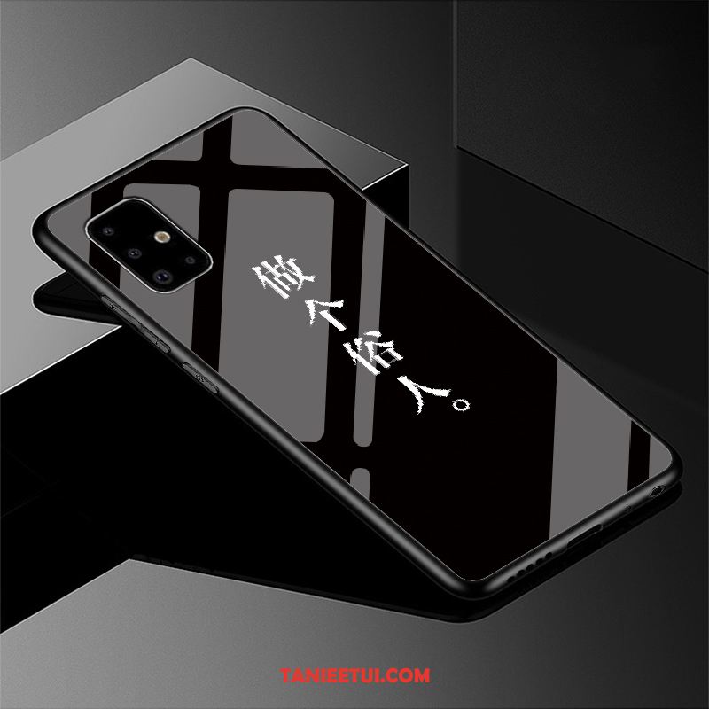 Etui Samsung Galaxy A51 Anti-fall Szkło Modna Marka, Obudowa Samsung Galaxy A51 Gwiazda Proste Telefon Komórkowy