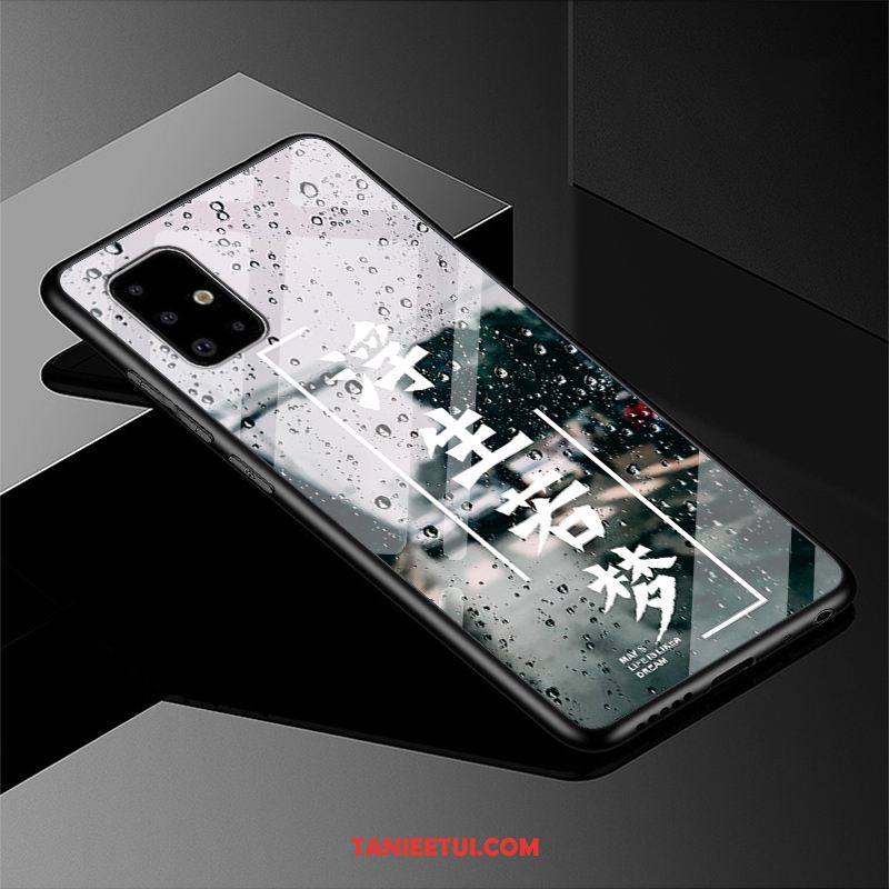 Etui Samsung Galaxy A51 Zakochani Gwiazda Szkło, Futerał Samsung Galaxy A51 Telefon Komórkowy Ochraniacz Modna Marka