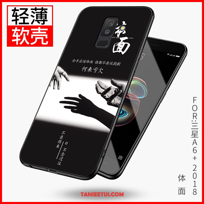Etui Samsung Galaxy A6+ Ochraniacz Anti-fall Osobowość, Futerał Samsung Galaxy A6+ Gwiazda Telefon Komórkowy Silikonowe