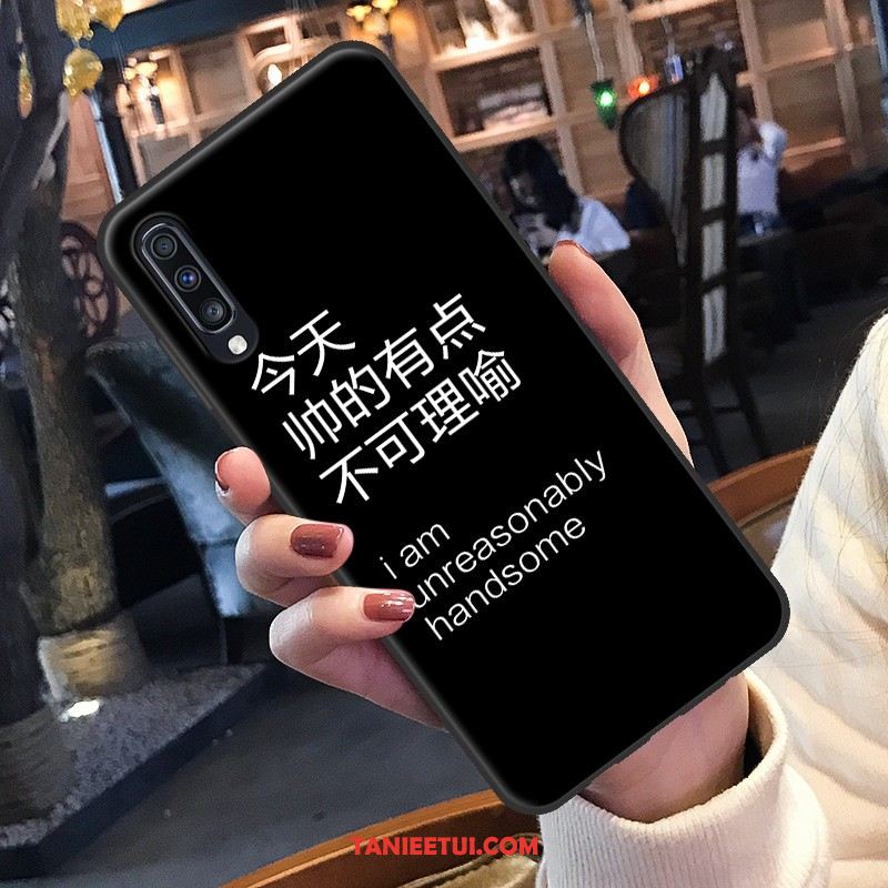 Etui Samsung Galaxy A70 Czerwony Netto Telefon Komórkowy Ochraniacz, Pokrowce Samsung Galaxy A70 Miękki Gwiazda Czerwony