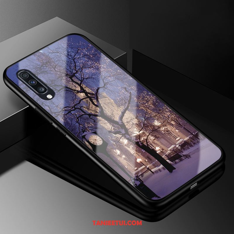 Etui Samsung Galaxy A70 Osobowość All Inclusive Purpurowy, Obudowa Samsung Galaxy A70 Anti-fall Telefon Komórkowy Szkło