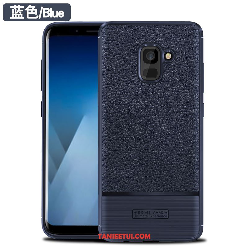 Etui Samsung Galaxy A8 2018 Telefon Komórkowy Gwiazda Miękki, Futerał Samsung Galaxy A8 2018 All Inclusive Anti-fall Czarny