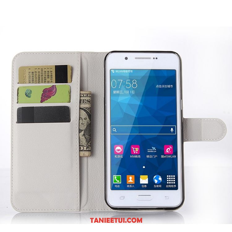Etui Samsung Galaxy A8 Litchi All Inclusive Wzór, Pokrowce Samsung Galaxy A8 Karta Telefon Komórkowy Portfel