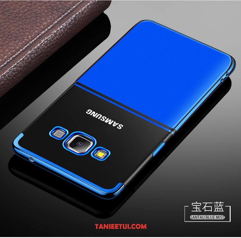Etui Samsung Galaxy A8 Nubuku Anti-fall Tendencja, Pokrowce Samsung Galaxy A8 Szkło Hartowane Niebieski Filmy