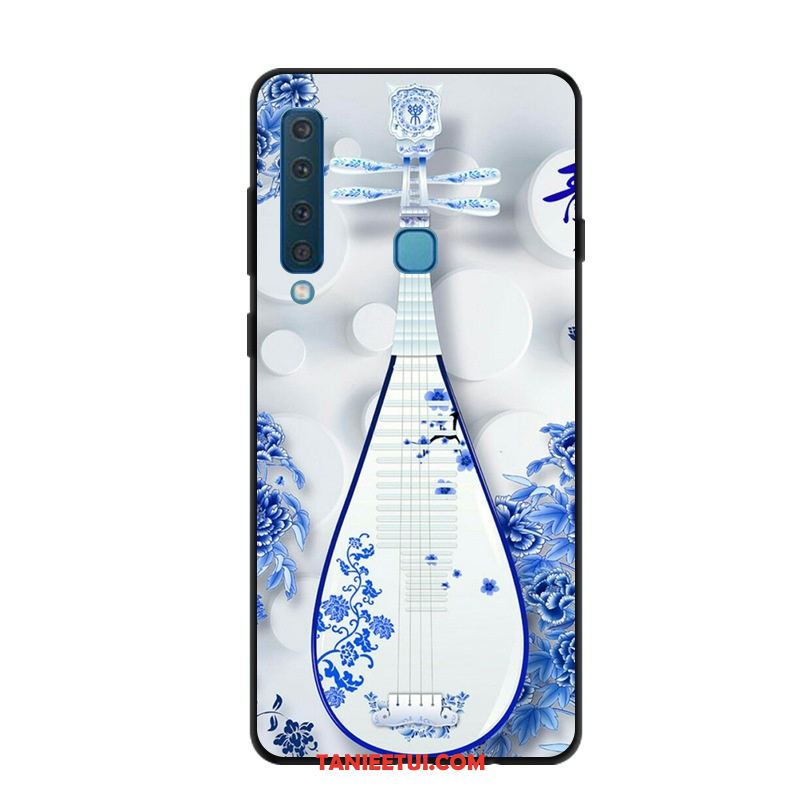 Etui Samsung Galaxy A9 2018 Kolor Niebieski Kreatywne, Pokrowce Samsung Galaxy A9 2018 Vintage Tendencja Chiński Styl