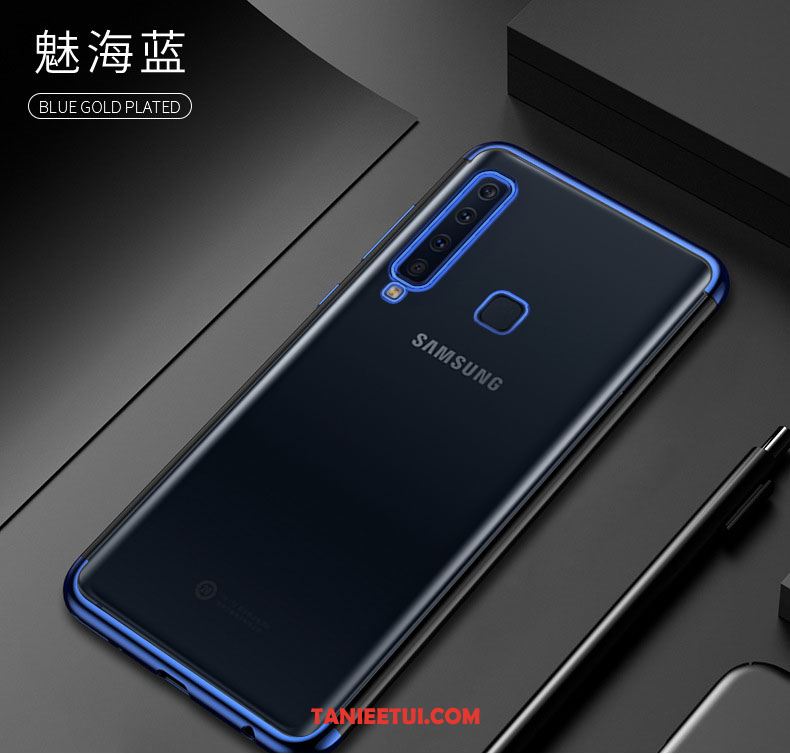 Etui Samsung Galaxy A9 2018 Przezroczysty All Inclusive Telefon Komórkowy, Obudowa Samsung Galaxy A9 2018 Szkło Hartowane Poszycie Czerwony