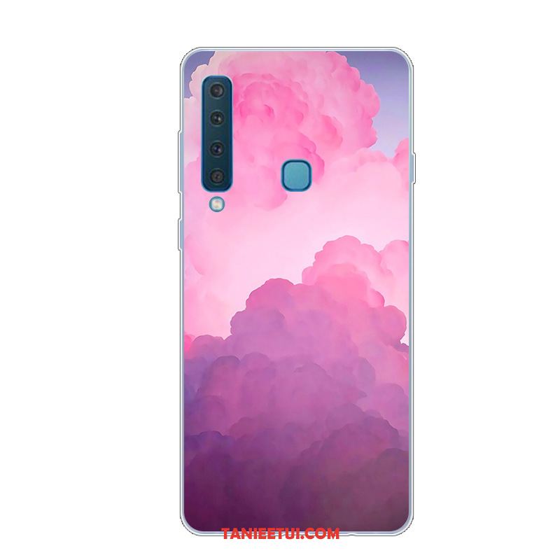 Etui Samsung Galaxy A9 2018 Telefon Komórkowy Kreatywne Gwiazda, Obudowa Samsung Galaxy A9 2018 Czerwony Netto Niebieski Tendencja