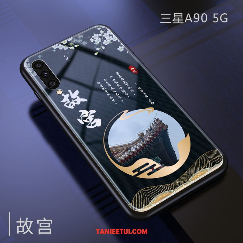 Etui Samsung Galaxy A90 5g Ochraniacz Lustro Wspornik, Futerał Samsung Galaxy A90 5g Wiatr Tendencja Gwiazda