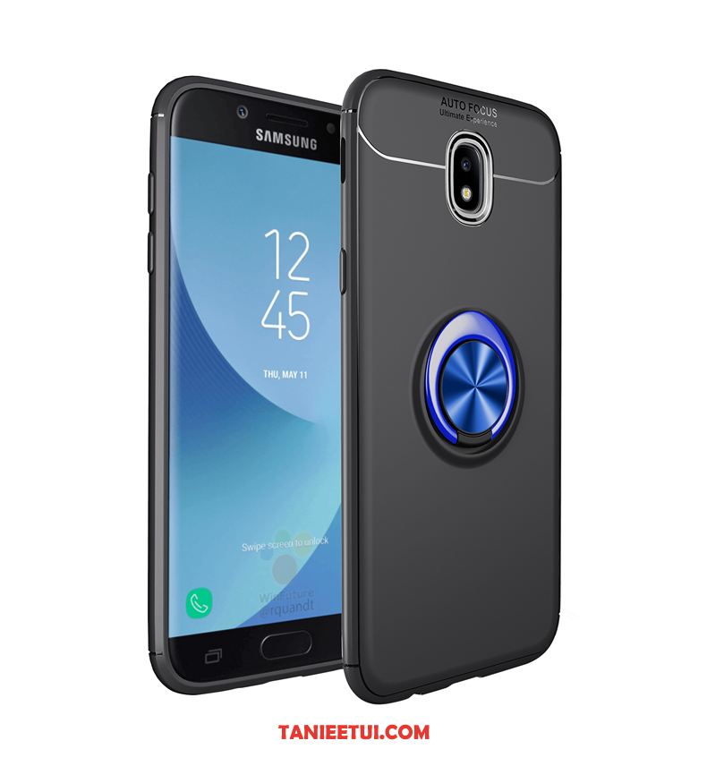 Etui Samsung Galaxy J5 2017 Anti-fall All Inclusive Czarny, Futerał Samsung Galaxy J5 2017 Telefon Komórkowy Na Pokładzie Ring