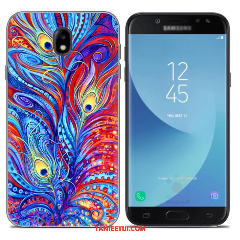 Etui Samsung Galaxy J5 2017 Europa Miękki All Inclusive, Futerał Samsung Galaxy J5 2017 Nowy Niebieski Gwiazda
