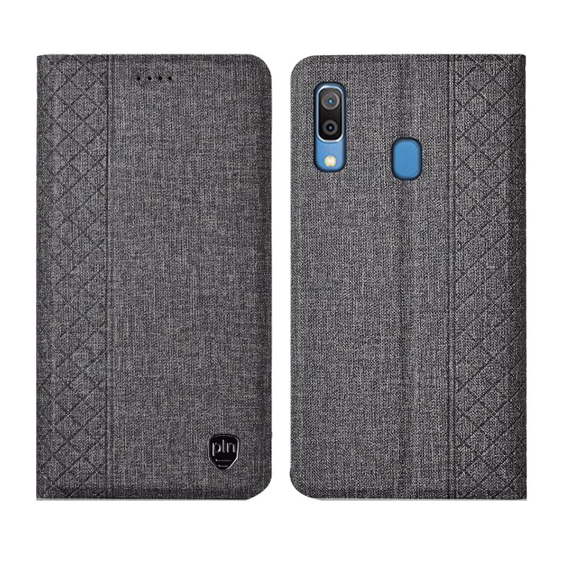Etui Samsung Galaxy M20 Telefon Komórkowy Gwiazda Niebieski, Futerał Samsung Galaxy M20 Skórzany Ochraniacz Klapa